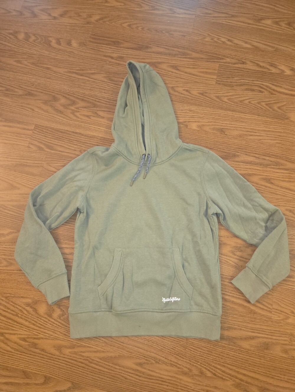 Women's Noble Outfitters Olive Hooded Pullover Sweatshirt with Front Pocket